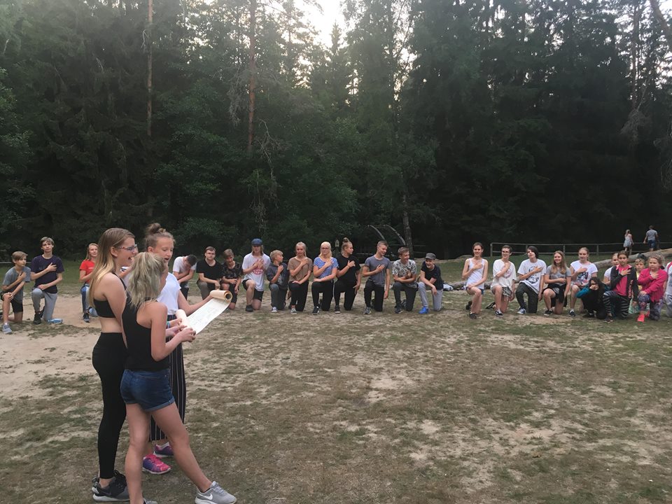 4.vahetuse esimene päev ehk laagriliste saabumine!
