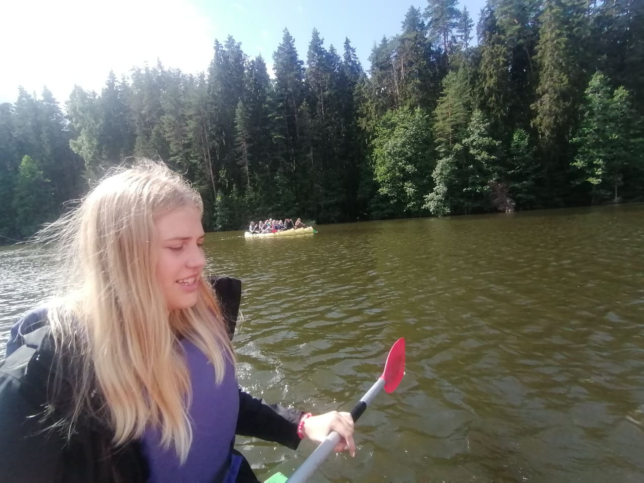 IV vahetuse kanuuparvematka-seikluspäev